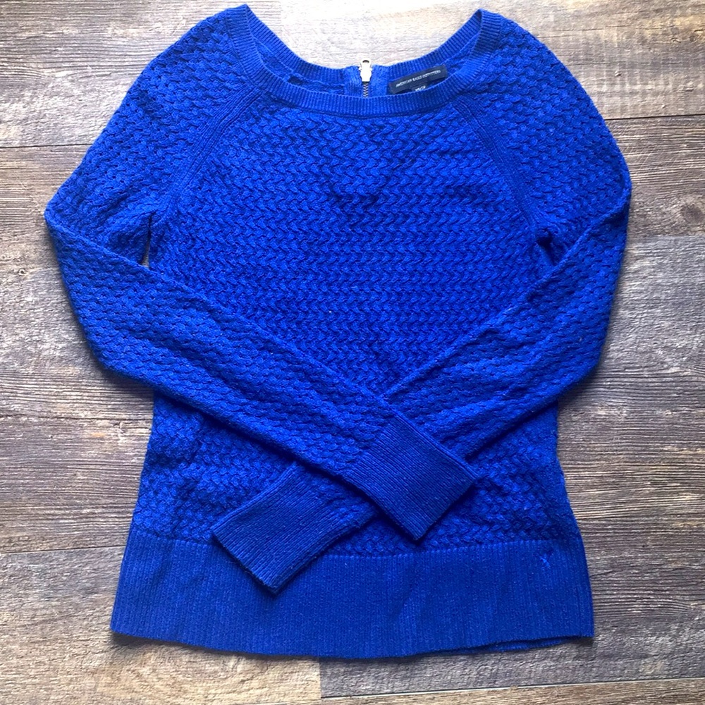 Blue sweater